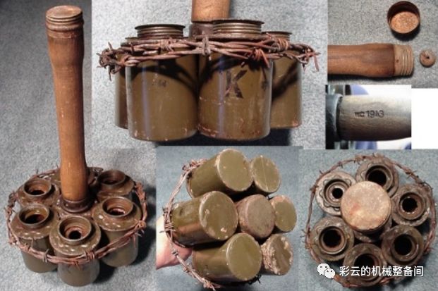 德国木柄手榴弹,从一战一直用到二战,成为德军形象标志