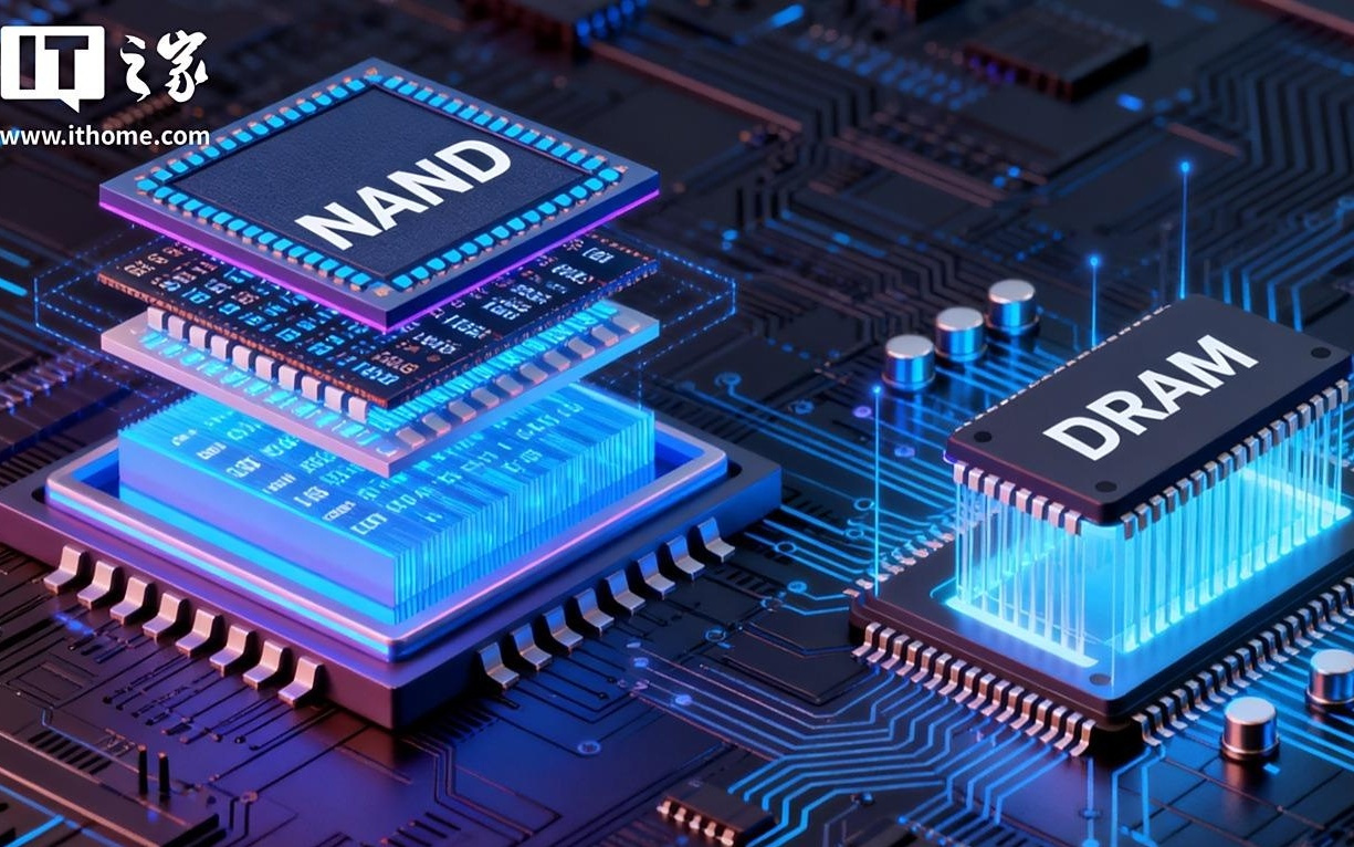 强劲AI需求推动，今年四季度NAND 与 DRAM 合约价预计大涨15%-20%