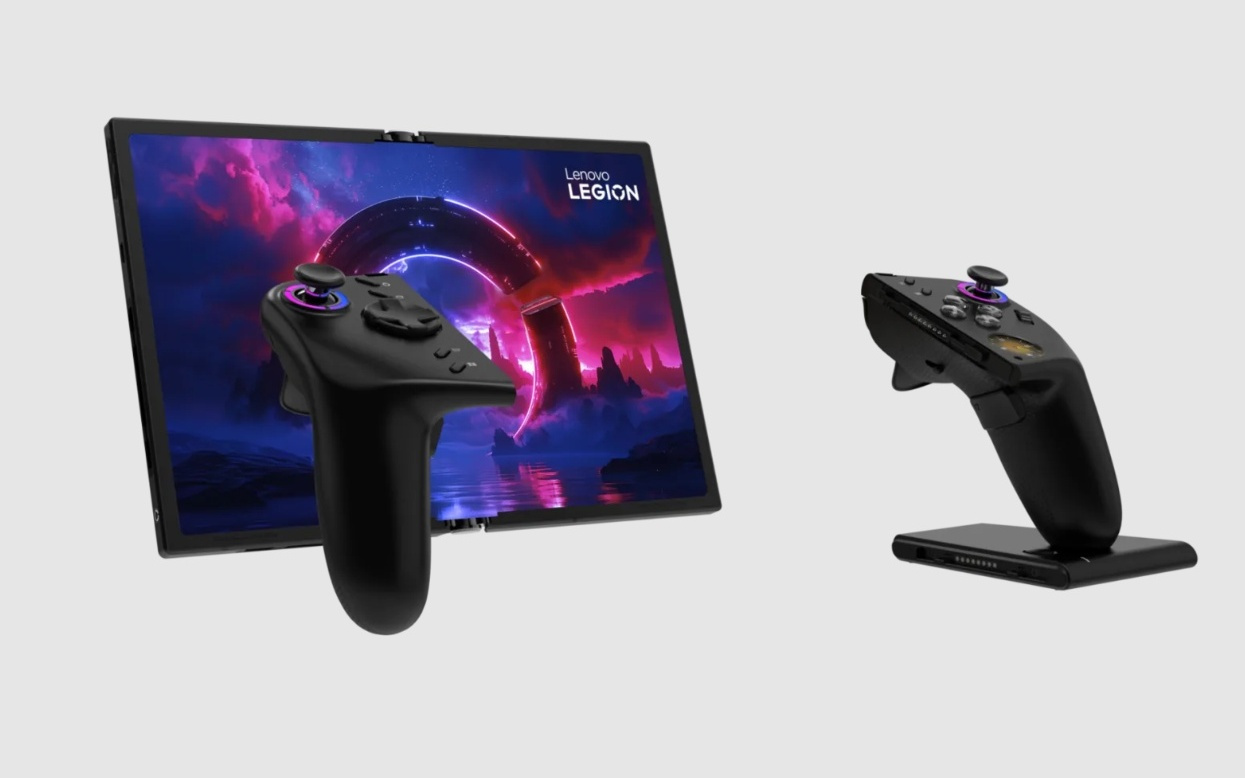 联想Legion Go Fold折叠屏概念掌机亮相MWC 2026