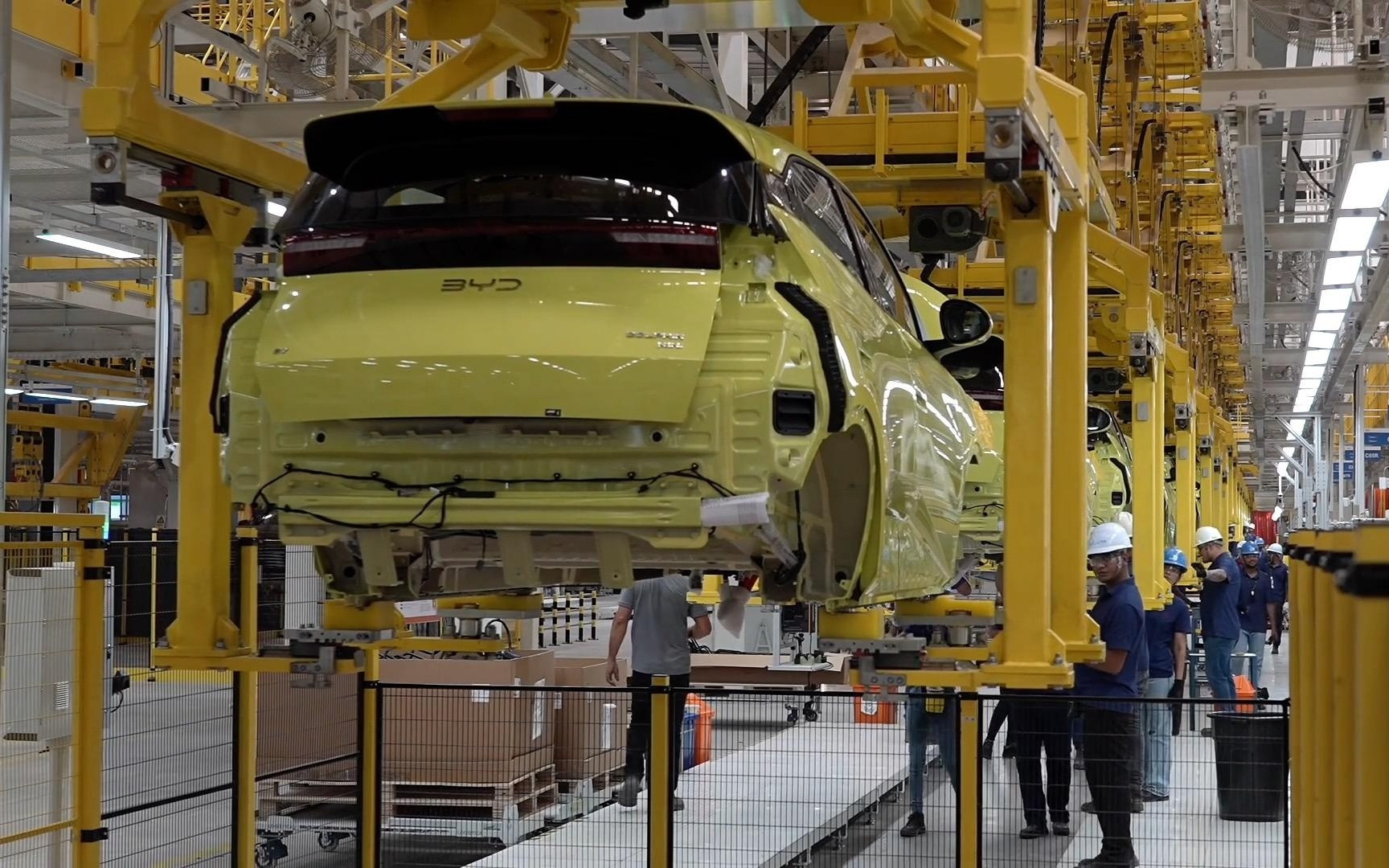 行走拉美手記｜中巴合作實現綠色夢想——走進比亞迪巴西卡馬薩里大型生產基地綜合體