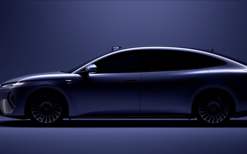 比亚迪海洋旗舰轿车海豹08外观预热，明天全球首秀