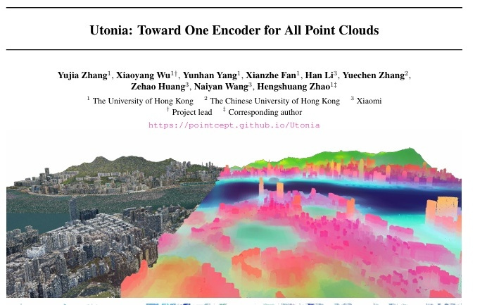 香港大学团队打造3D点云的"万能翻译器"