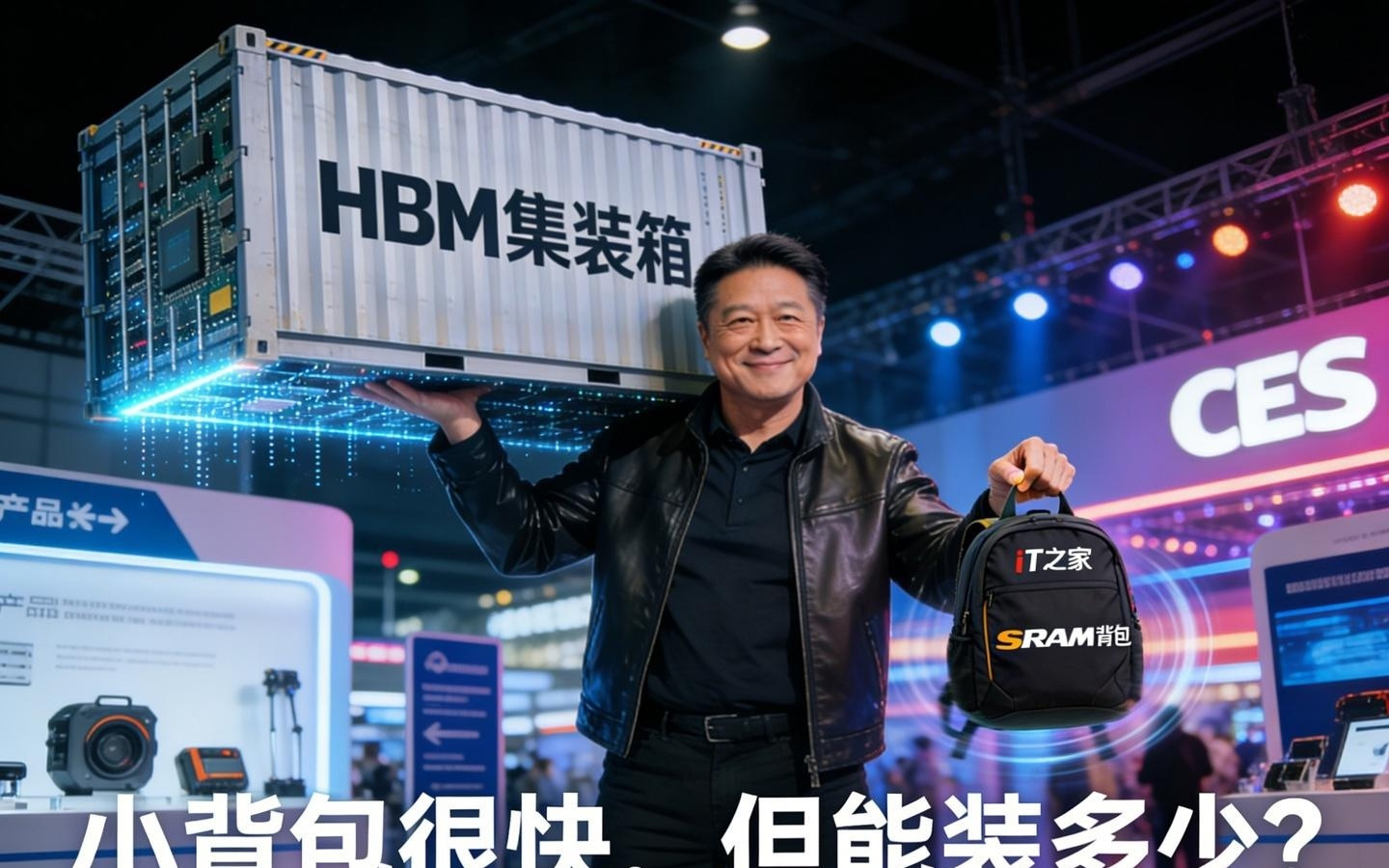SRAM想抢HBM的饭碗?黄仁勋:应用于AI芯片容量瓶颈是硬伤