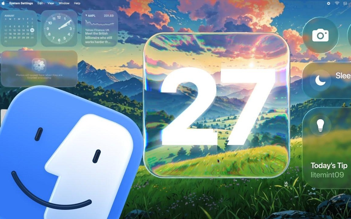 古尔曼：苹果macOS 27将进一步完善液态玻璃设计