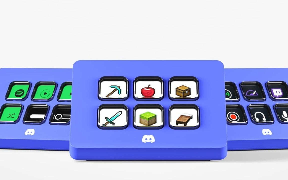 标志蓝紫外观：Elgato 推 Discord 版 Stream Deck Mini 直播控台