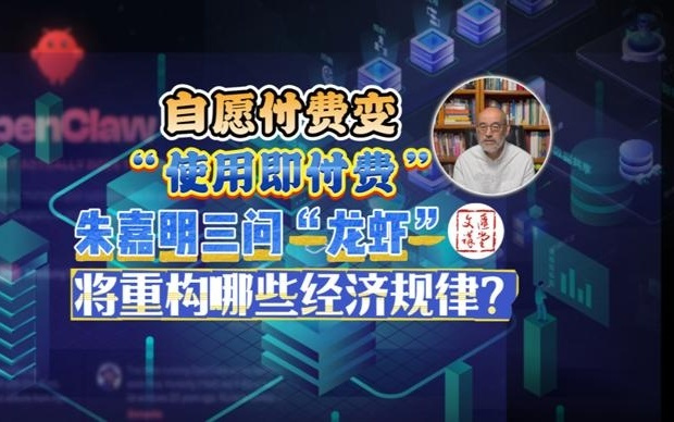 “使用即付费”，专家：OpenClaw 创新 AI 盈利模式|讲堂视频