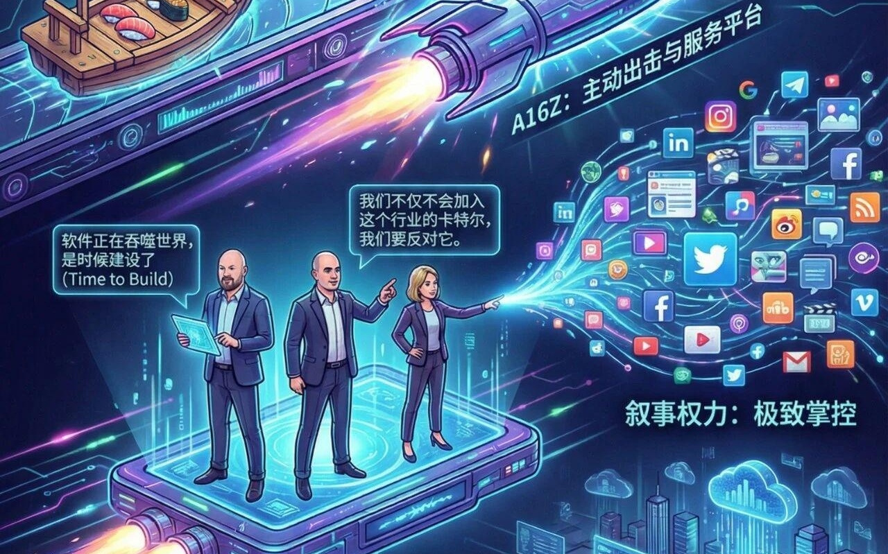 A16Z的十五年激荡：从打破VC“寿司船”规则，到定义创始人时代的叙事权力