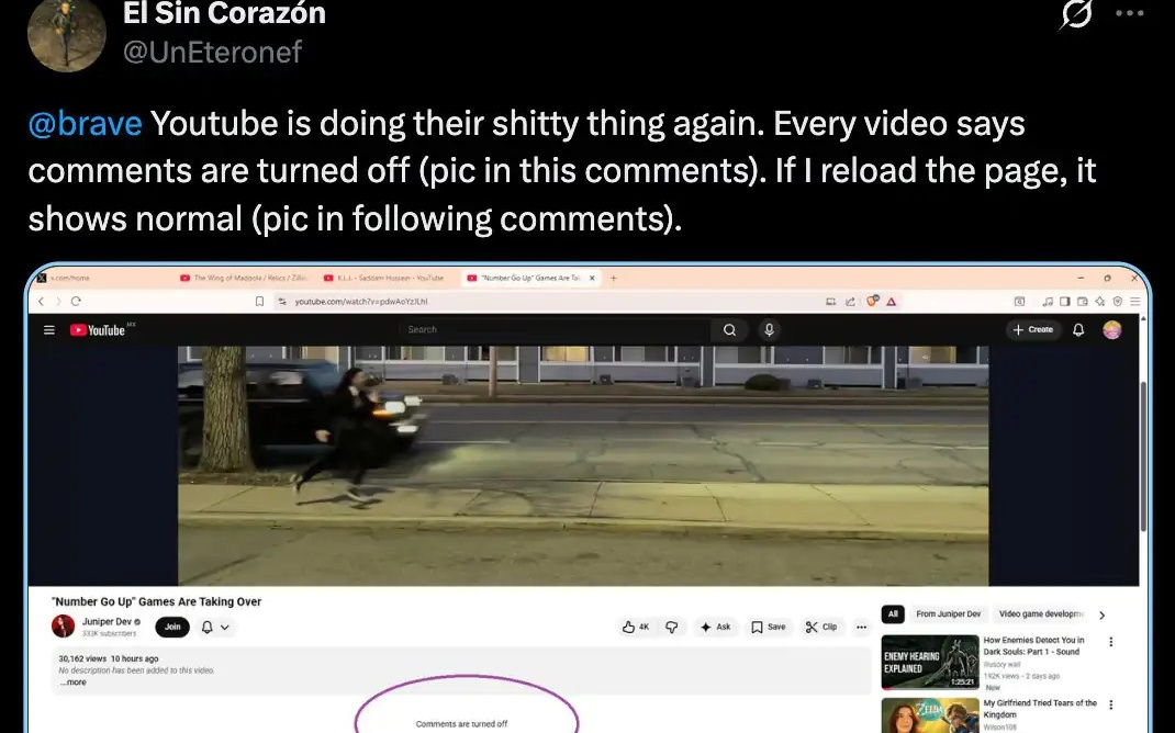 YouTube出新招：开广告拦截，评论就消失