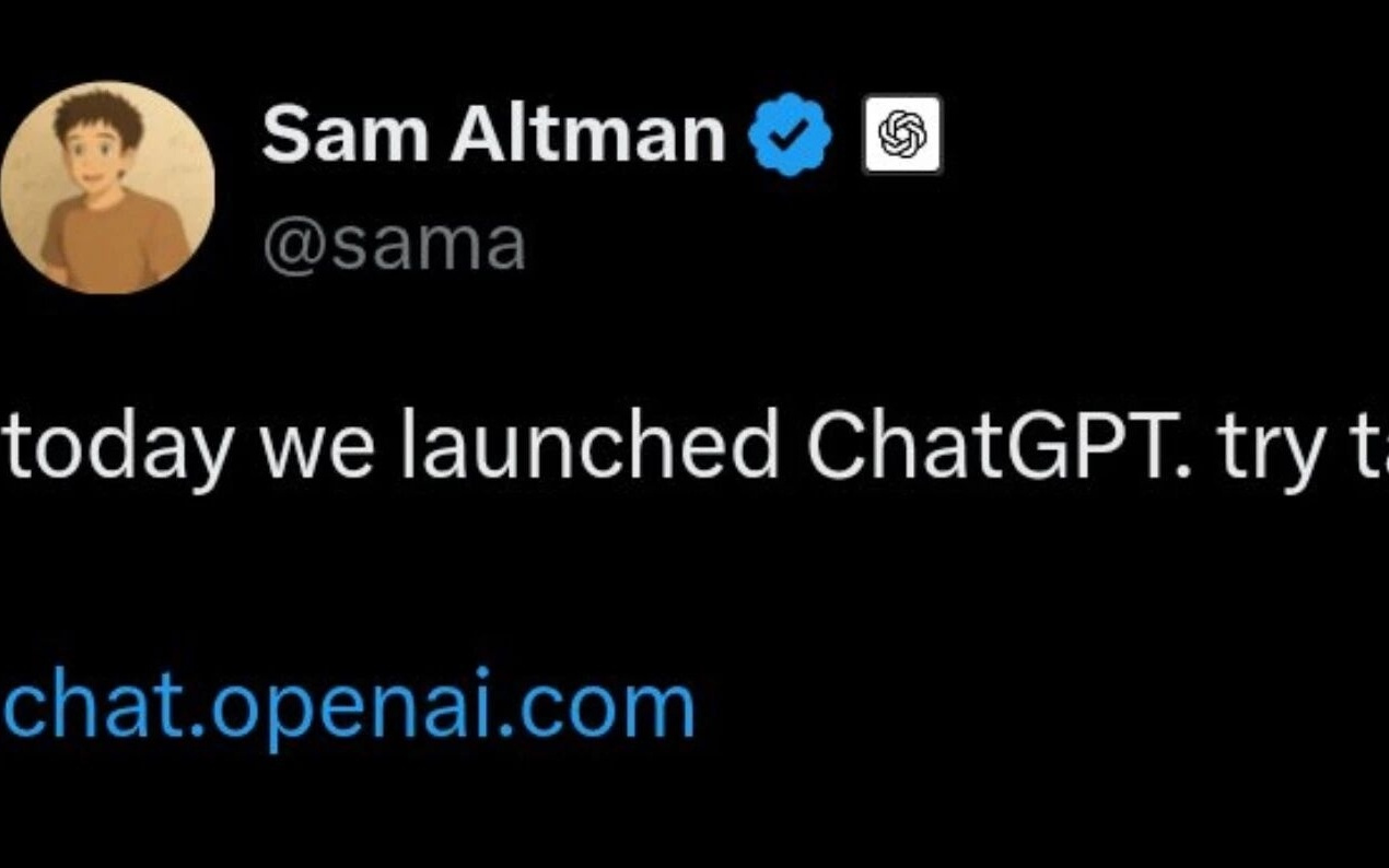 三年前的今天ChatGPT上线，说一说这个号的来历