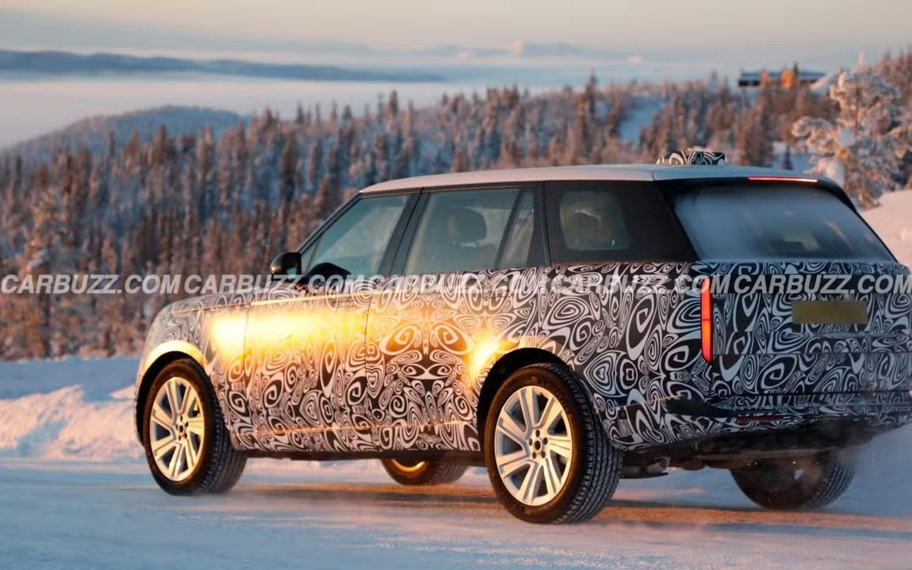 路虎揽胜中期改款路测图曝光