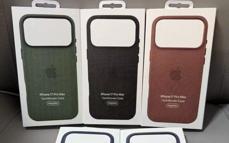 苹果 iPhone 17 系列 TechWoven 手机壳曝光：比精织斜纹耐用