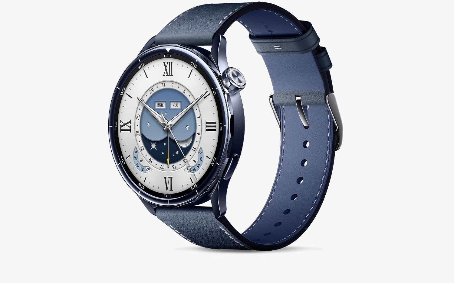 小米手表S5外观设计公布：三款不锈钢表圈，可选真皮表带