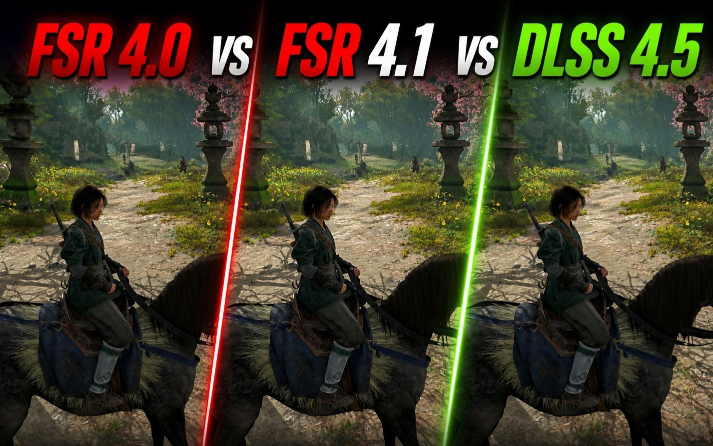 英伟达DLSS 4.5盲测“碾压”AMD FSR 4.1，七款3A大作赢下六款