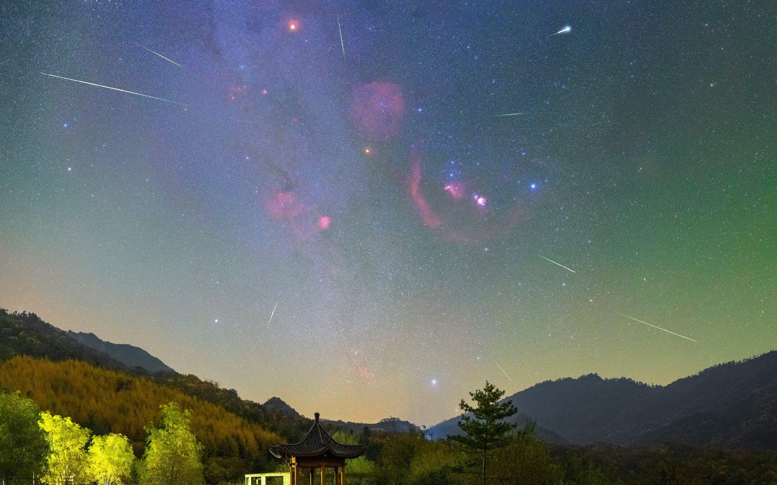 星空有约丨猎户座流星雨21日迎来极大，观测条件极佳