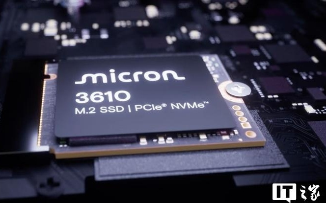 美光推出3610 SSD：最高4TB容量，PCIe 5.0 QLC