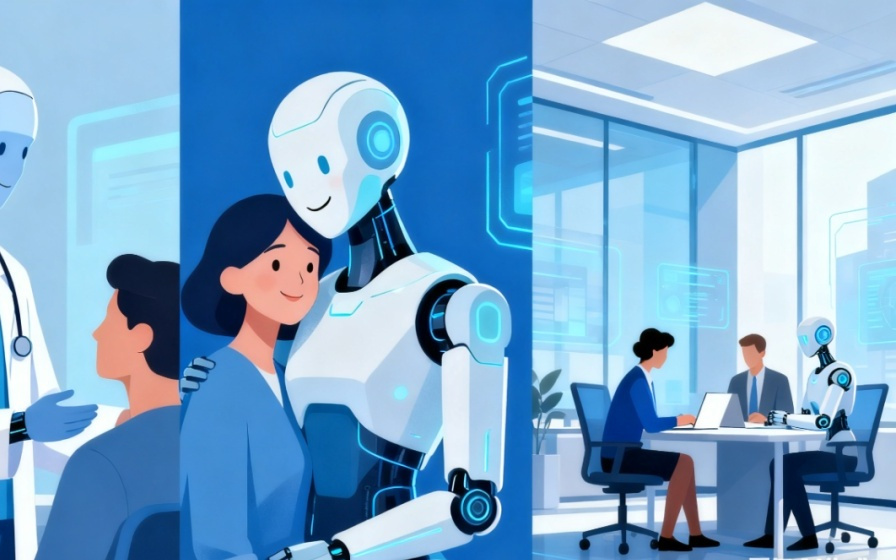 AI 医生、AI 伴侣和 AI 同事，你准备好迎接了吗？