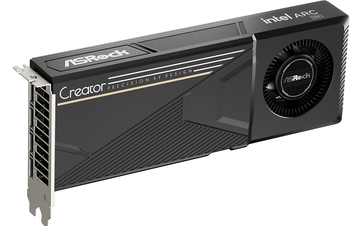 华擎上线英特尔锐炫Arc Pro B65 Creator / Passive专业显卡