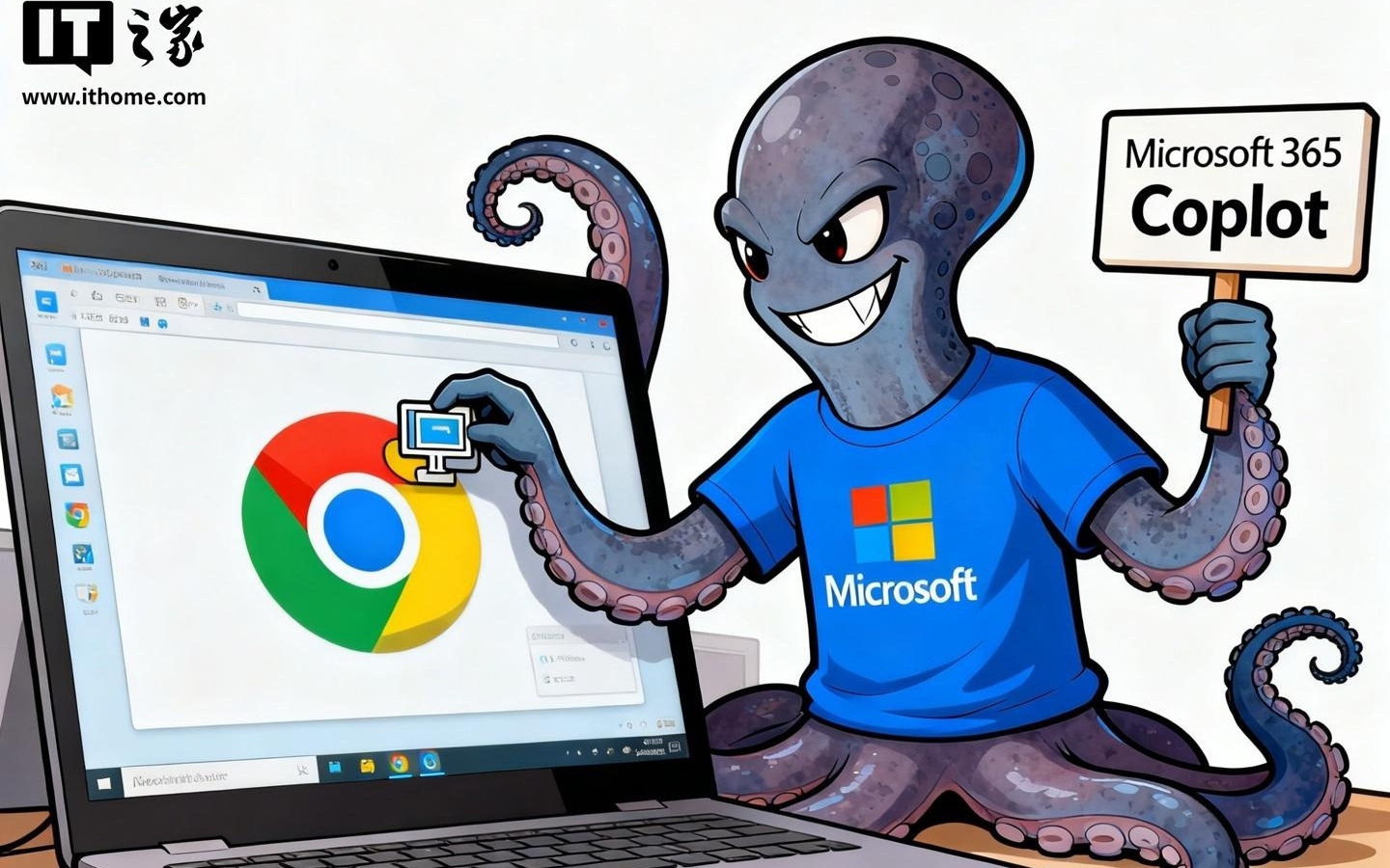 微软为谷歌Chrome浏览器打造官方Copilot扩展