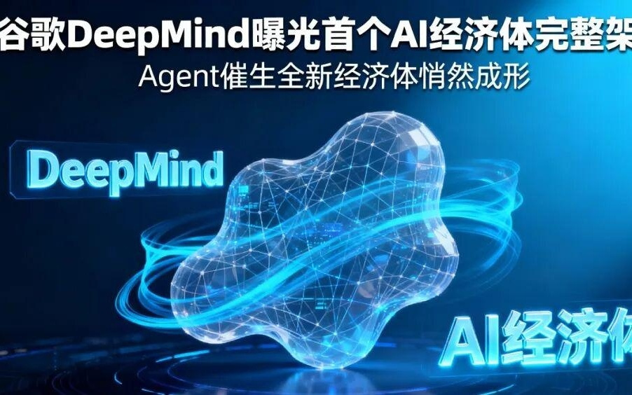 谷歌DeepMind曝光首个“AI 经济体”完整架构，Agent催生全新经济体正在悄然成形