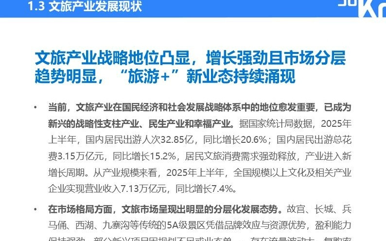 36氪研究院 | 新型需供关系驱动下的中国AI文旅发展趋势报告2025