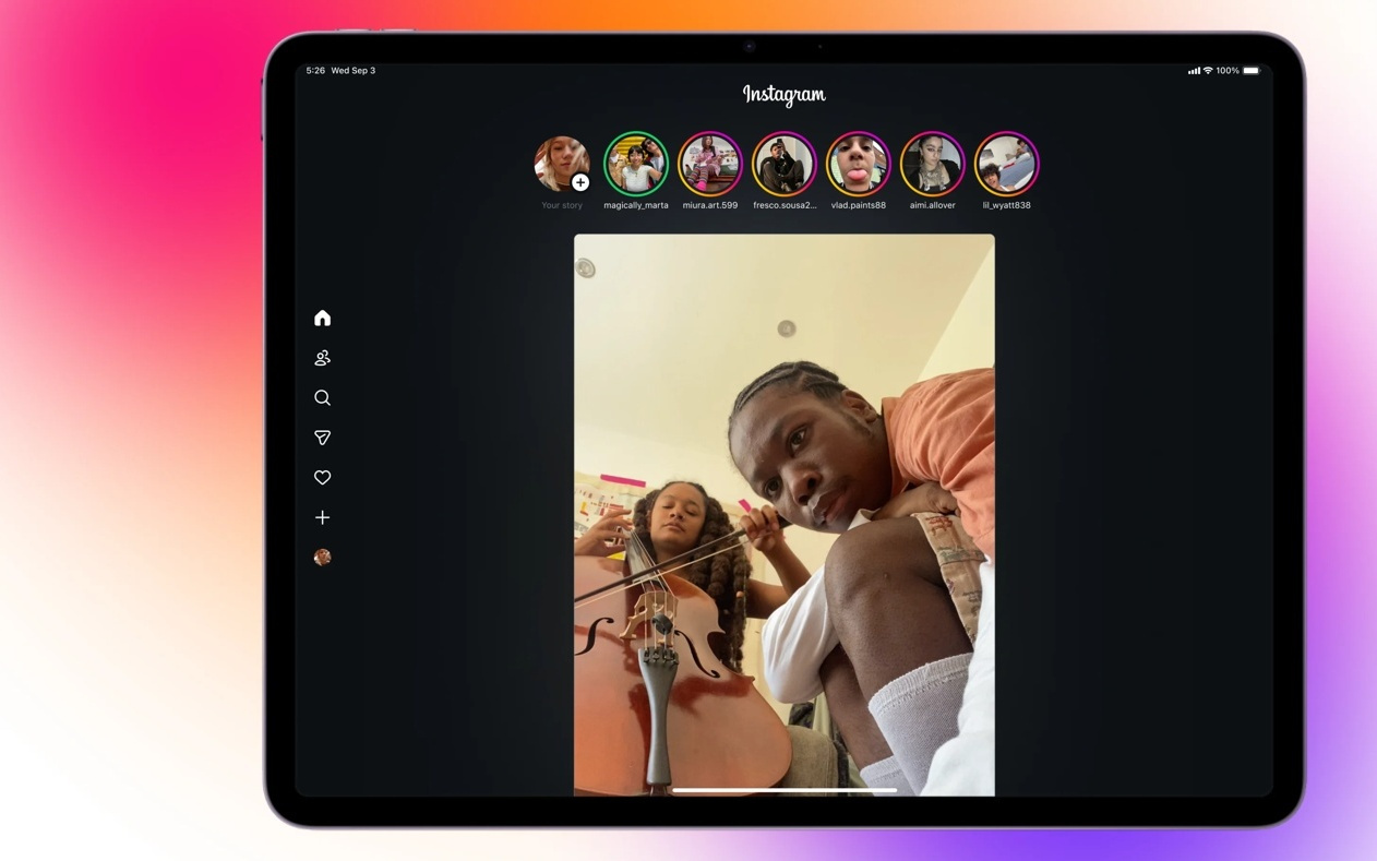 诞生 15 年后，社交平台 Instagram 终于推出原生 iPad 版