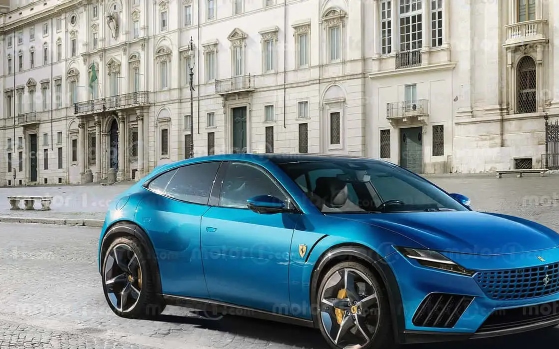 1000马力跨界车，法拉利Luce纯电超跑外观曝光