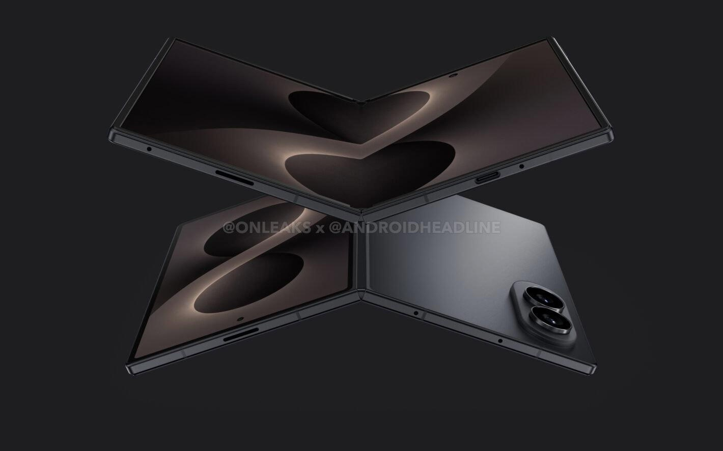 截击苹果iPhone Fold：三星Galaxy Z Fold8 Wide宽折叠手机曝光