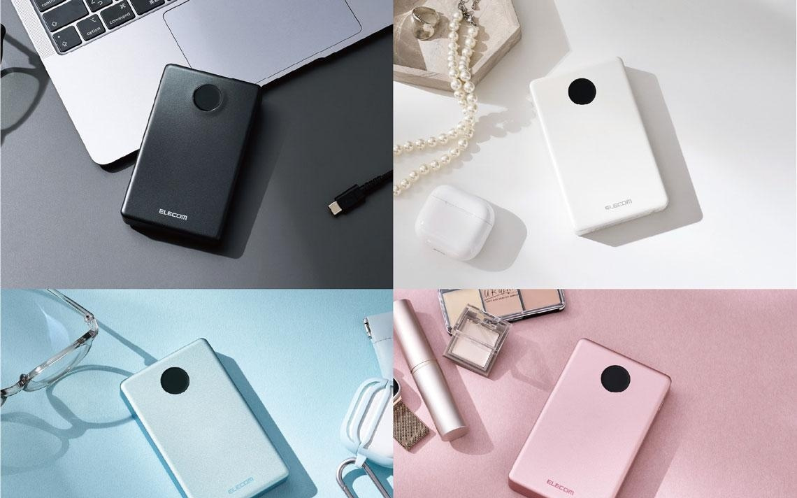 ELECOM发布半固态移动电源：5000/10000 mAh，寿命2000循环