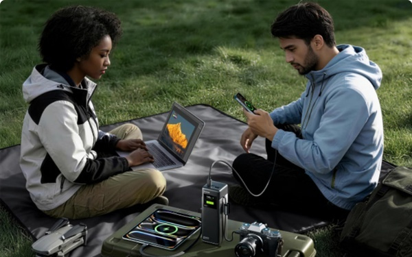 可上飞机 闪极发布25000mAh充电宝：170W同时充4台