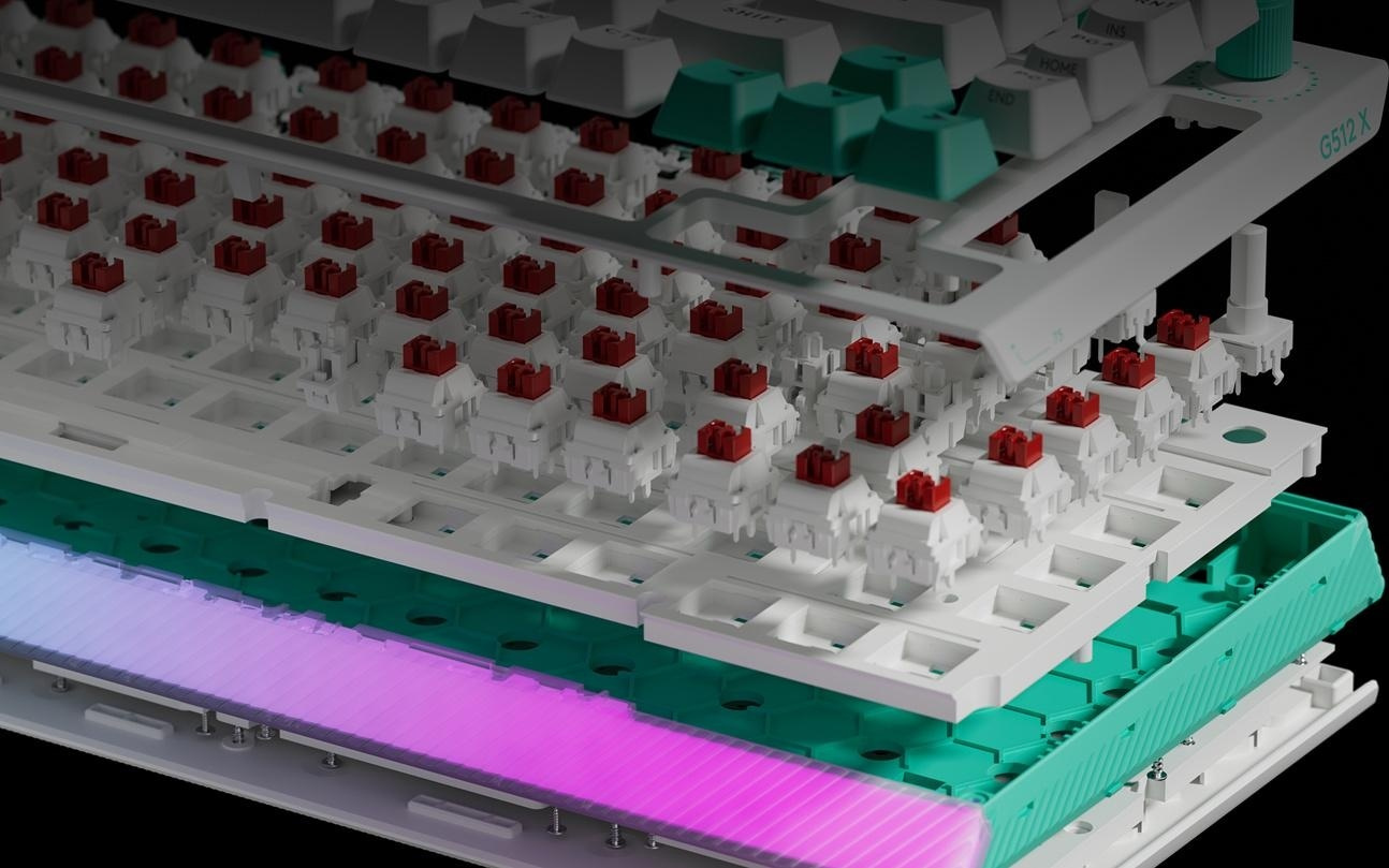 罗技G512 X游戏键盘发售：TMR磁轴/机械轴双兼容，1399元起