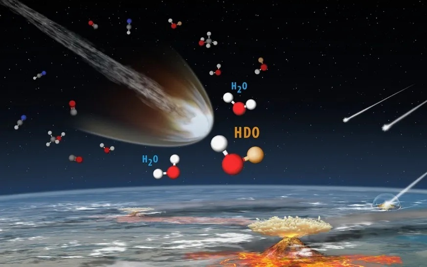 “恶魔彗星”的水和地球上的一样，佐证地球水源于彗星撞击