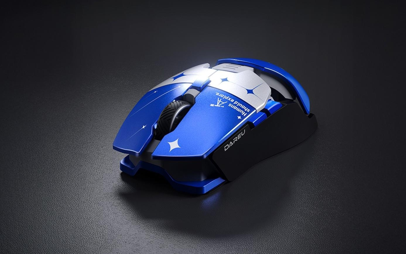 达尔优推出Ultra 07三模鼠标：42000 DPI，模块化磁吸上盖设计