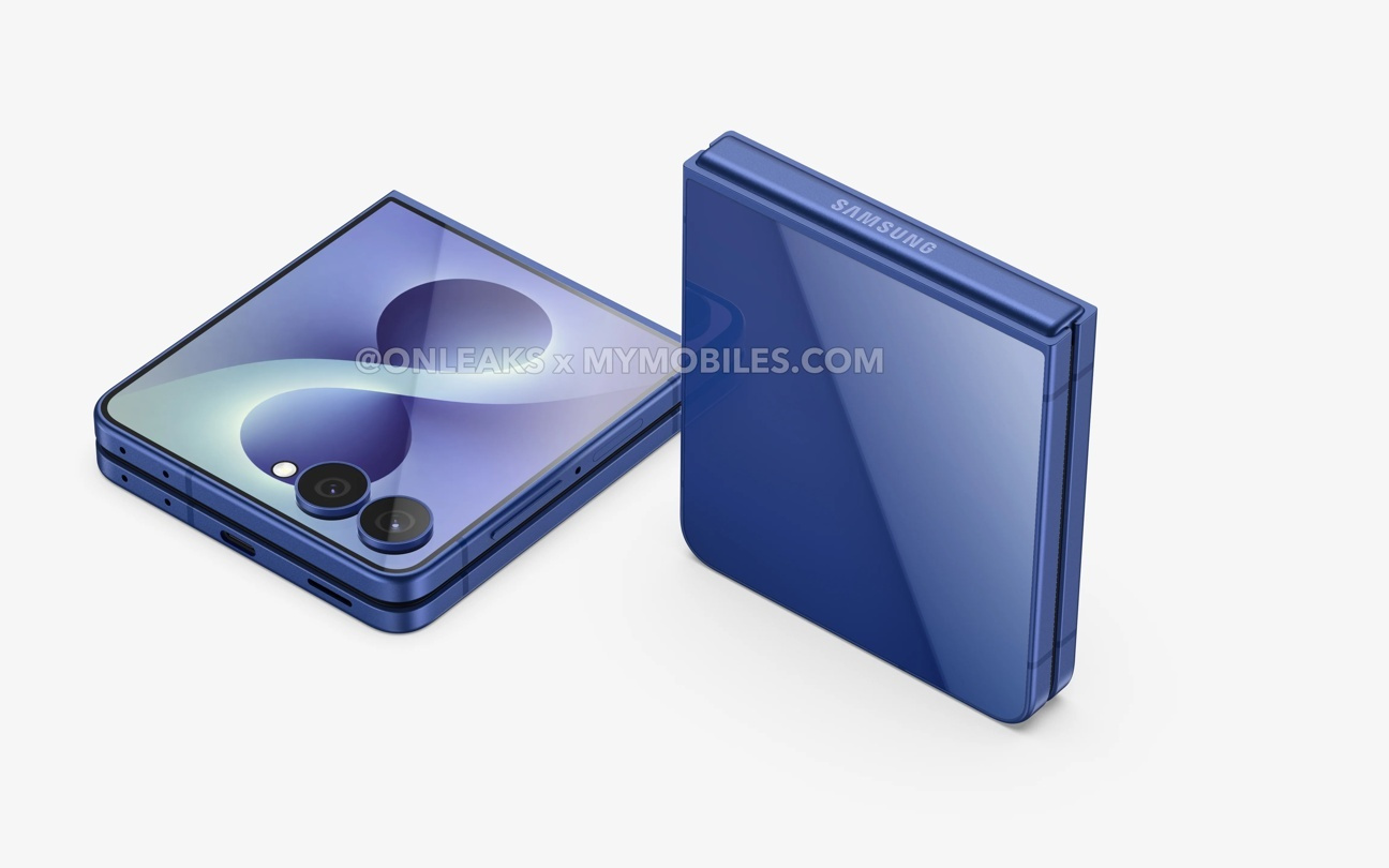 三星Galaxy Z Flip 8小折叠手机渲染图曝光，预计7月发布