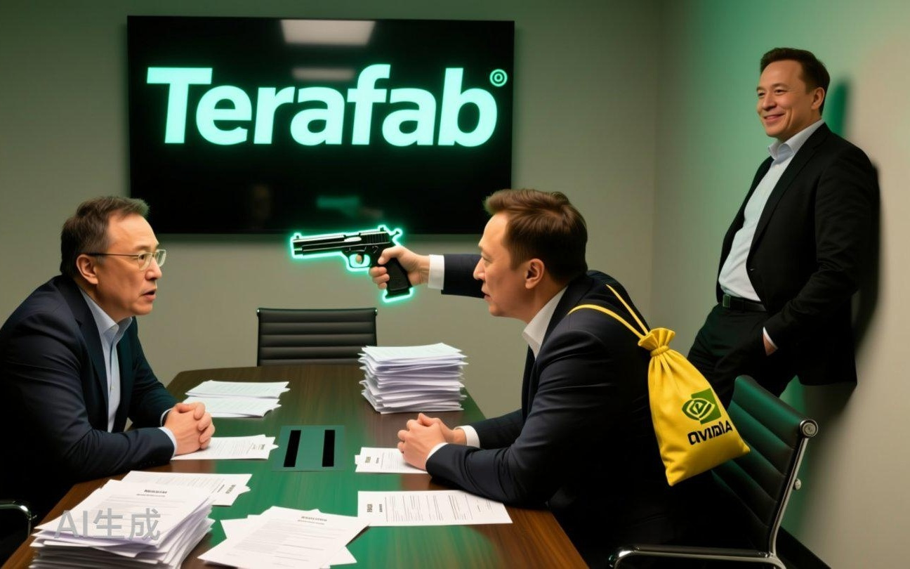 马斯克250亿美元造芯局：除了敲打英伟达，他还在算什么账？