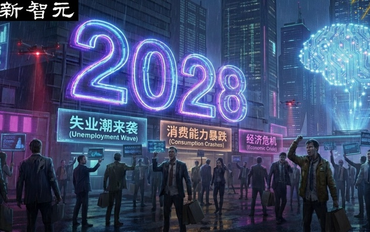 AI越繁荣,经济越萧条!一夜爆火2028推演长文,引发华尔街巨头恐慌
