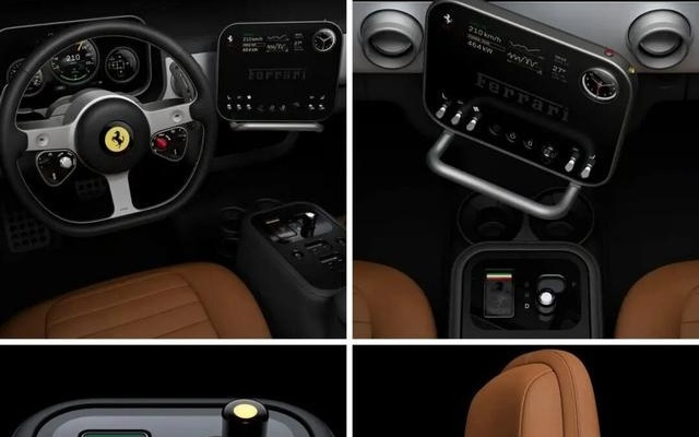 法拉利发布首款纯电动汽车