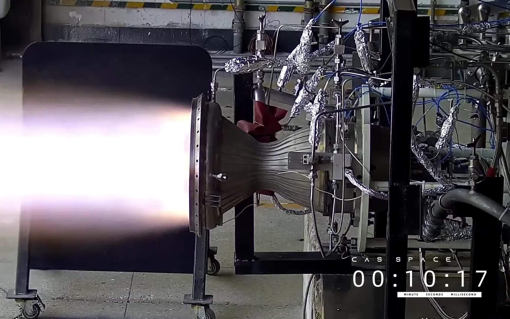 中科宇航力擎四号上面级动力系统20kN主发动机完成边界试车考核