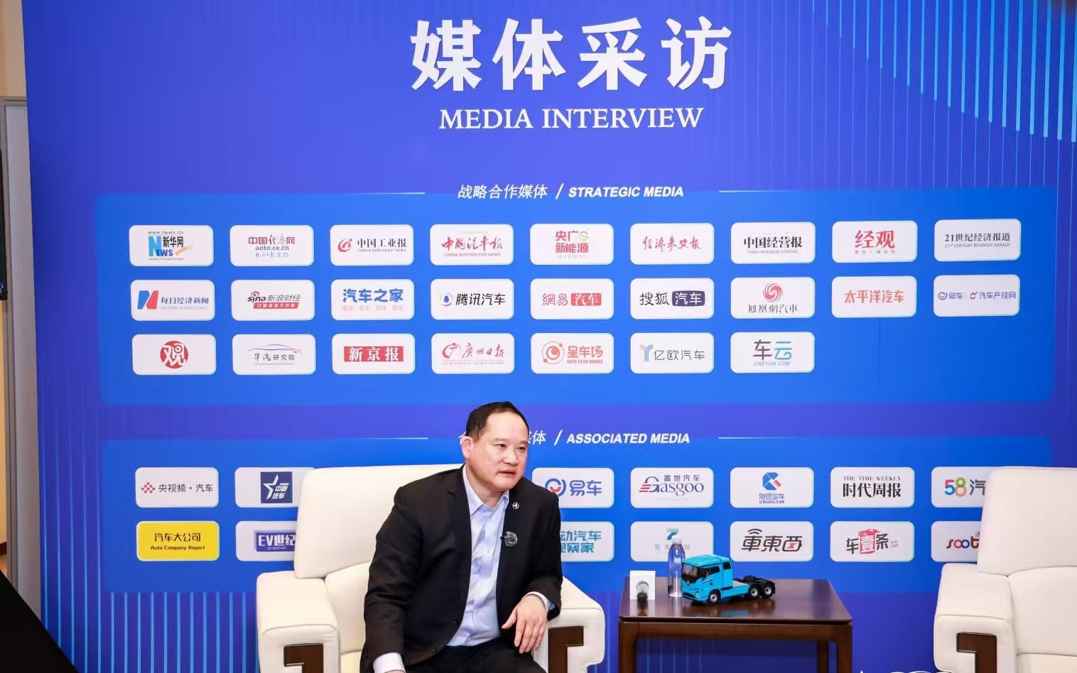 电动卡车越来越好卖？三一重卡董事长梁林河：比燃油卡车更好用、更划算