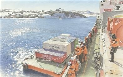 “我”在南极科考站（创新图录·历史跨越）