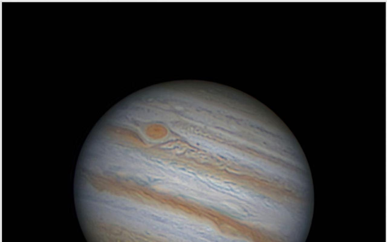 2月27日木星伴月 天幕上演“星月对话”