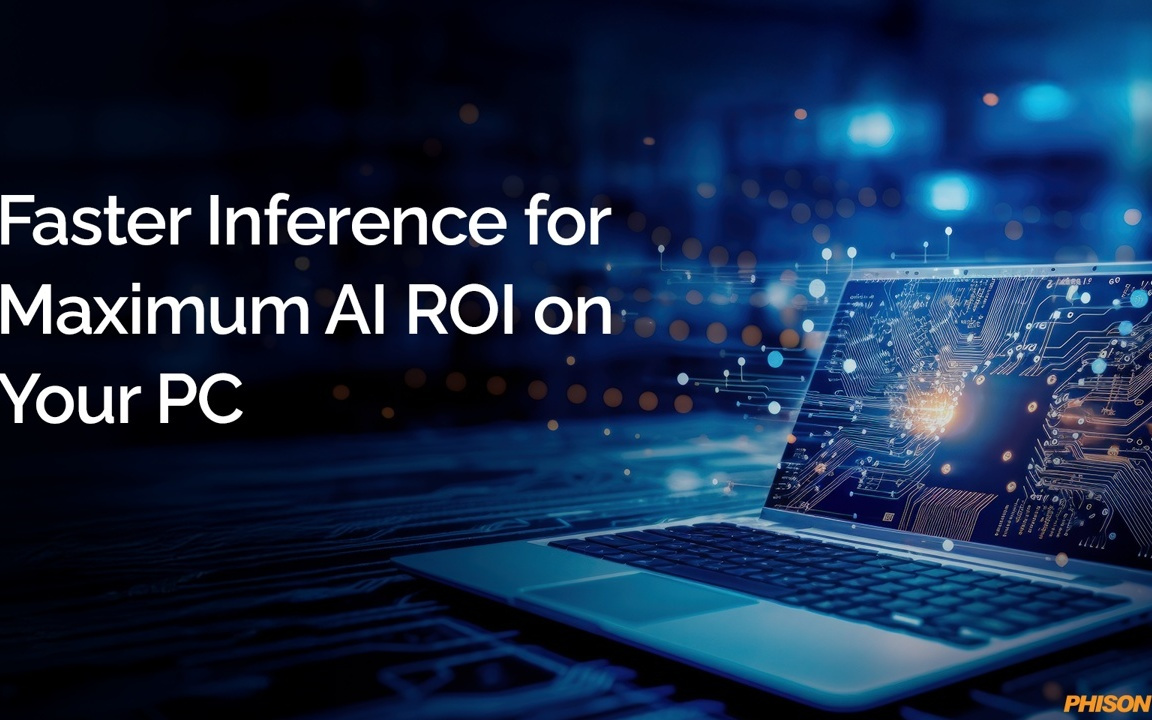 群联aiDAPTIV+扩展至核显平台:利用SSD低成本扩充AI内存池