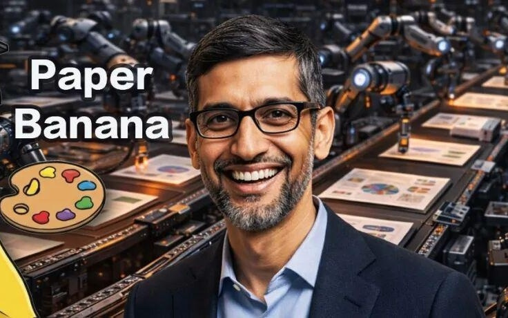 论文配图一键封神！北大谷歌开源PaperBanana，5个Agent全包了