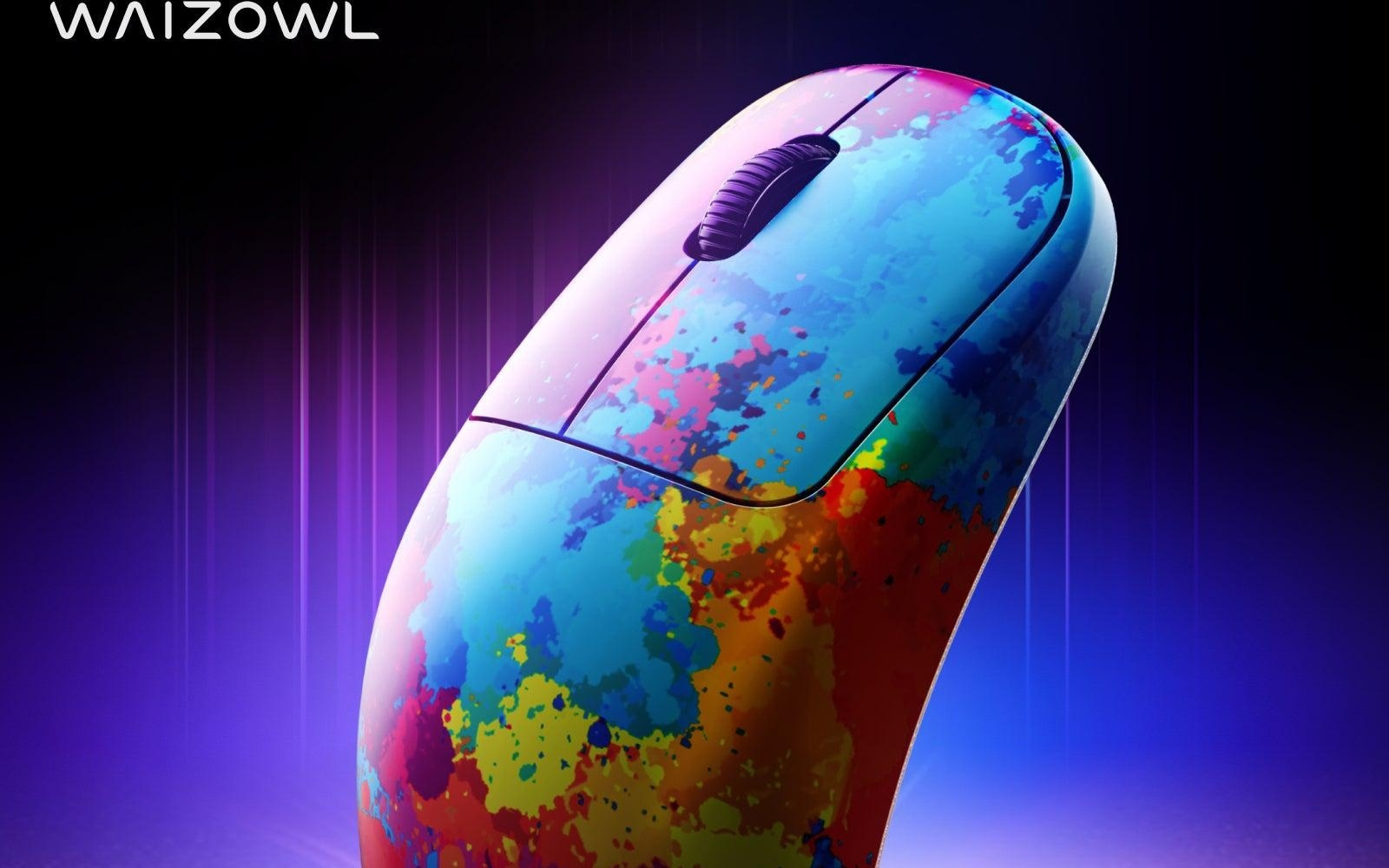 Waizowl 推出 UWB 鼠标 Cloud Ultra 西海岸：斑斓配色，659 元