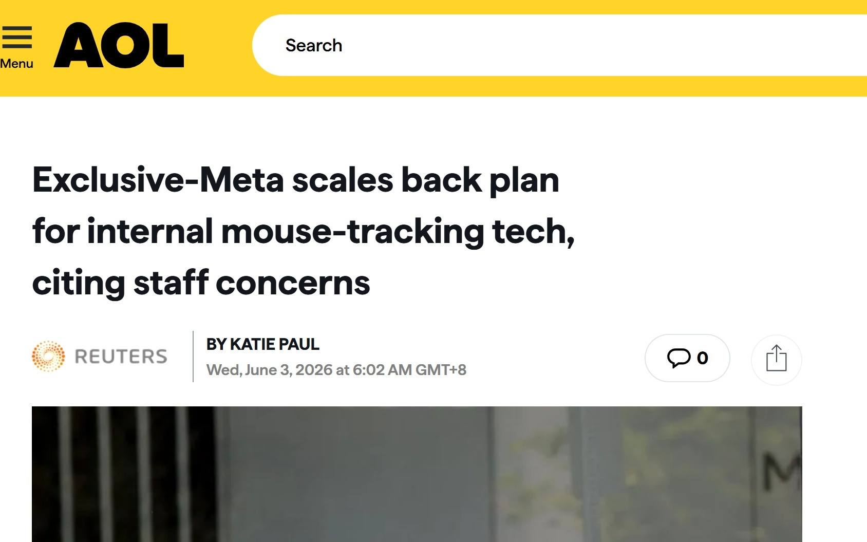 迫于员工抗议，Meta 放宽员工办公数据采集限制