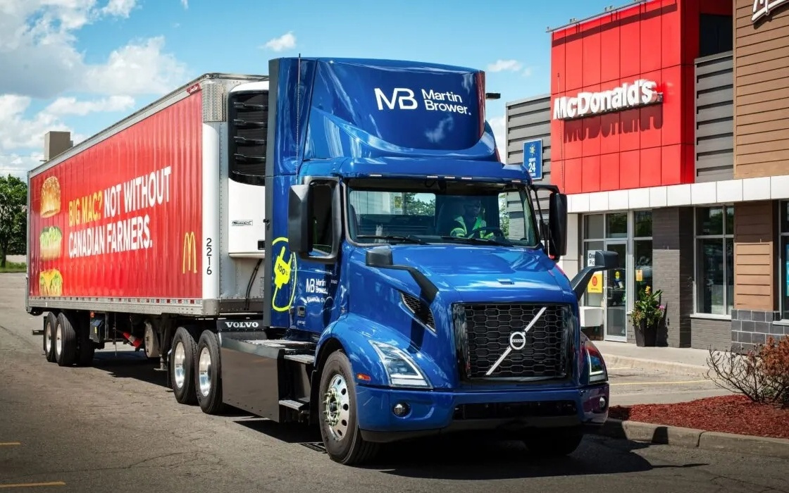加拿大电动半挂卡车实测：单车六年可省近16万加元