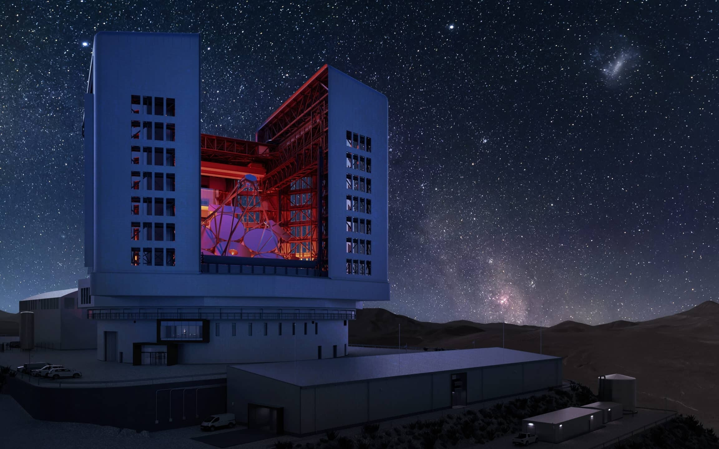 美国大麦哲伦望远镜迎关键里程碑，7块镜面全部铸造完成