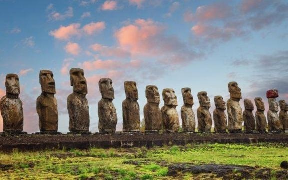 复活节岛摩艾石像或将在未来50年消失？