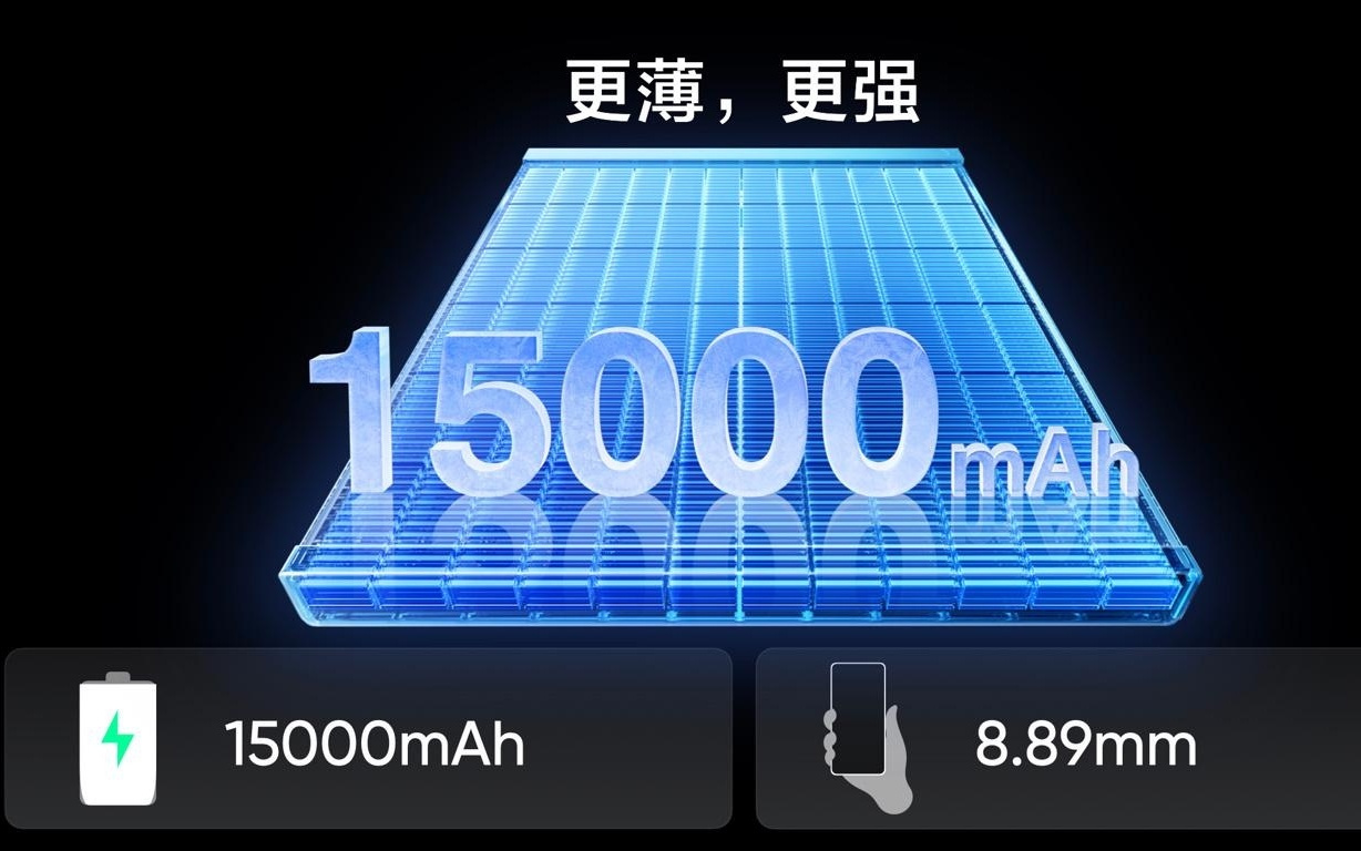 realme 真我 15000mAh 概念手机发布，整机厚度不到 9mm