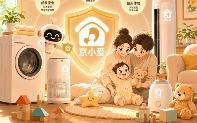京东六一儿童节发布母婴级家电家居严选IP “京小爱”树立母婴家电家居安全新标杆