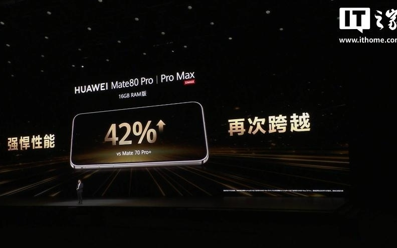 华为Mate 80 RS非凡大师整机性能相较上代提升45%